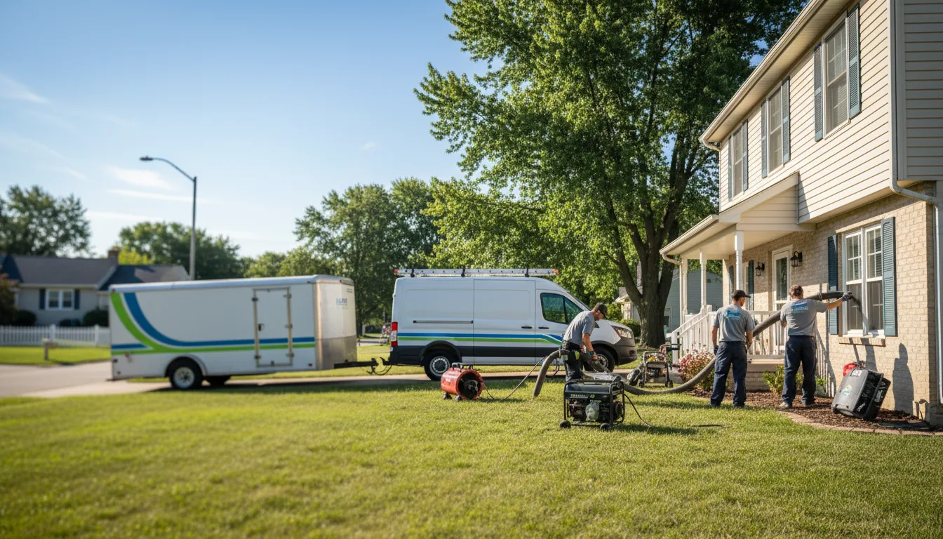 Flooded Basement Restoration And Cleanup With Repair in Welcome, MD near me